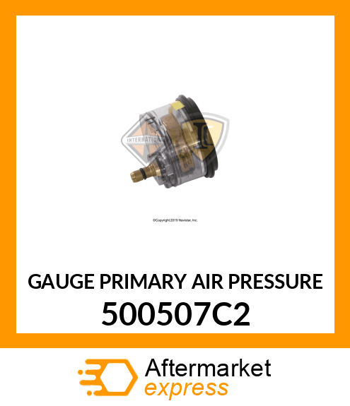 GAUGE PRIMARY AIR PRESSURE 500507C2