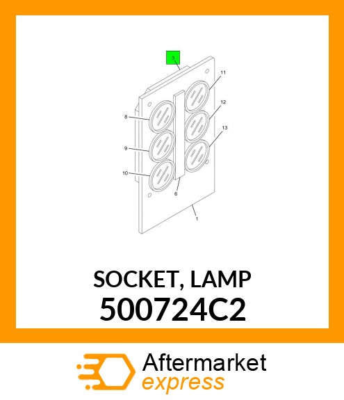 SOCKET, LAMP 500724C2