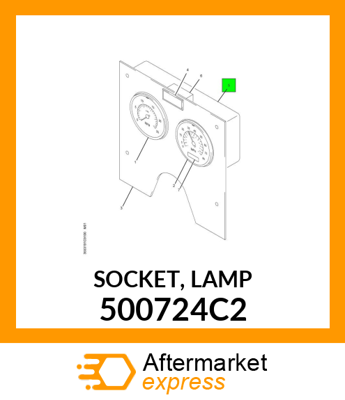 SOCKET, LAMP 500724C2