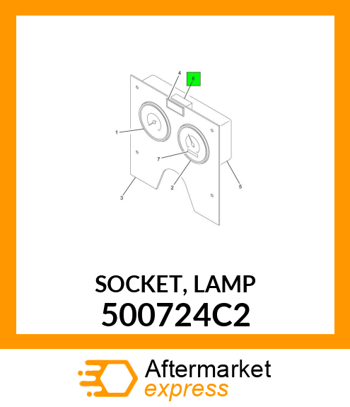 SOCKET, LAMP 500724C2