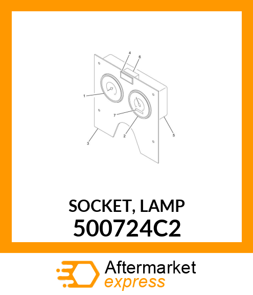 SOCKET, LAMP 500724C2