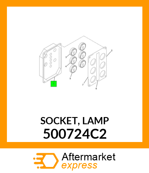 SOCKET, LAMP 500724C2