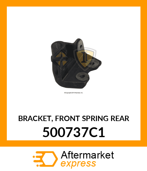 BRACKET, FRONT SPRING REAR 500737C1