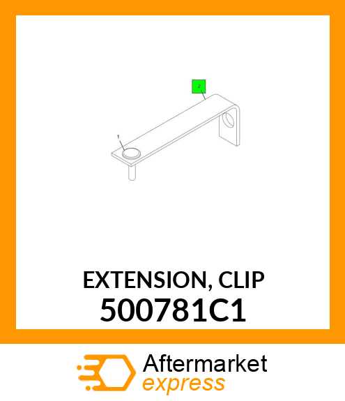 EXTENSION, CLIP 500781C1