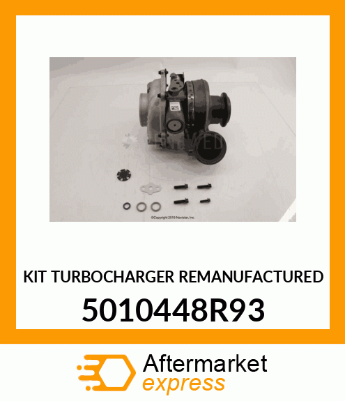 KIT TURBOCHARGER REMANUFACTURED 5010448R93