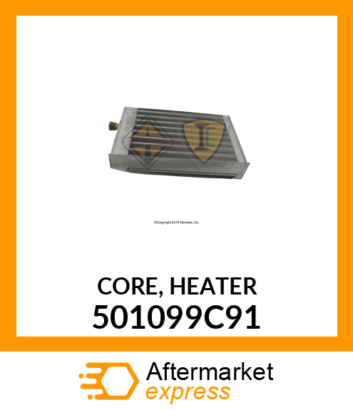 CORE, HEATER 501099C91