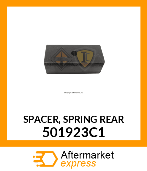 SPACER, SPRING REAR 501923C1