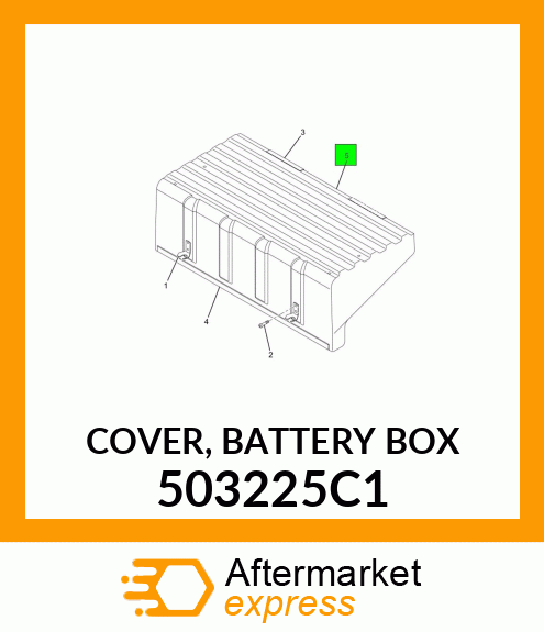 COVER, BATTERY BOX 503225C1