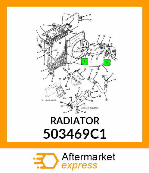 RADIATOR 503469C1