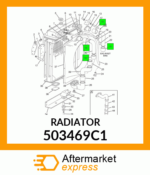 RADIATOR 503469C1