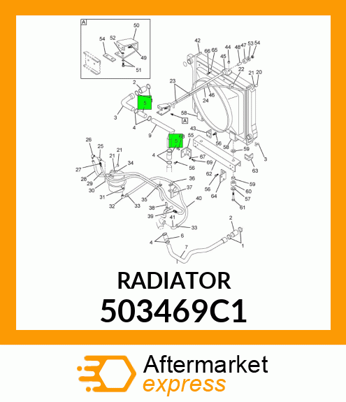 RADIATOR 503469C1