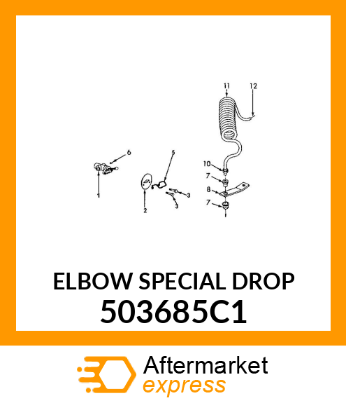 ELBOW SPECIAL DROP 503685C1