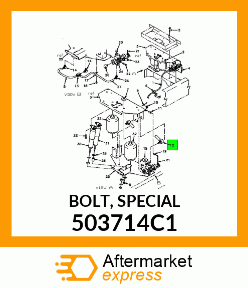 BOLT, SPECIAL 503714C1