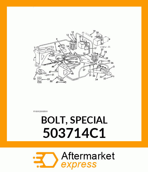 BOLT, SPECIAL 503714C1