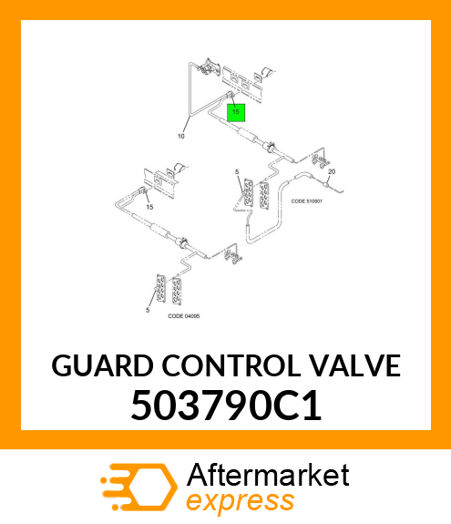 GUARD CONTROL VALVE 503790C1