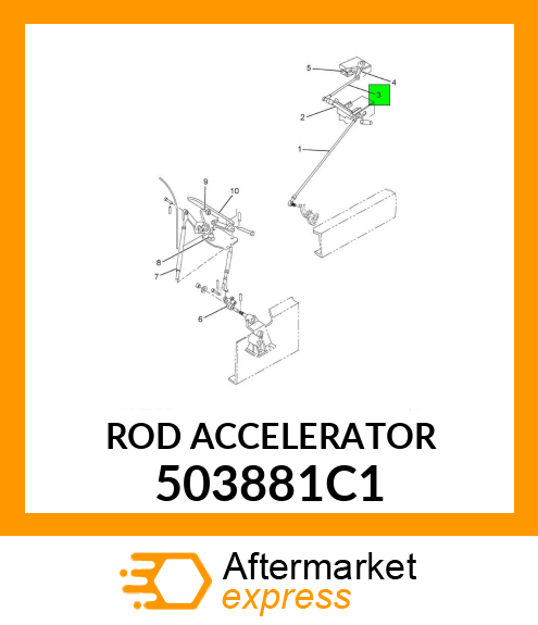 ROD ACCELERATOR 503881C1