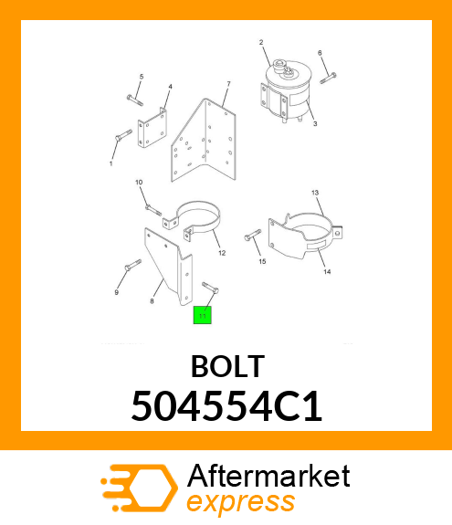 BOLT 504554C1