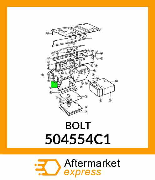 BOLT 504554C1