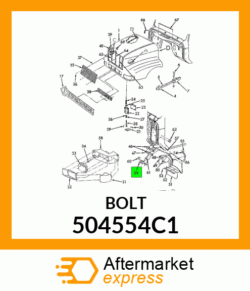 BOLT 504554C1