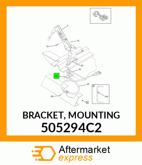 BRACKET, MOUNTING 505294C2