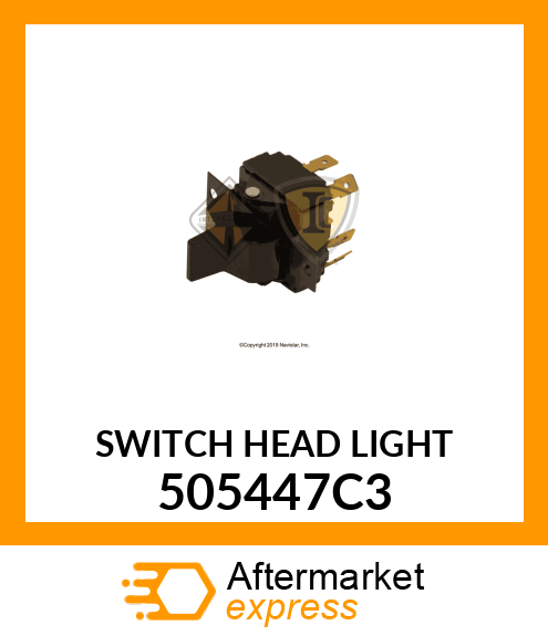 SWITCH HEAD LIGHT 505447C3