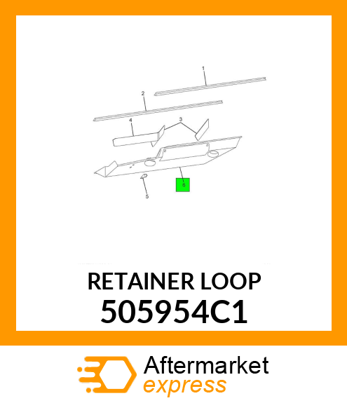 RETAINER LOOP 505954C1