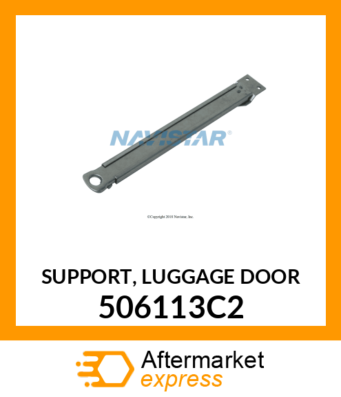 SUPPORT, LUGGAGE DOOR 506113C2