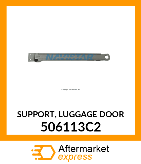 SUPPORT, LUGGAGE DOOR 506113C2