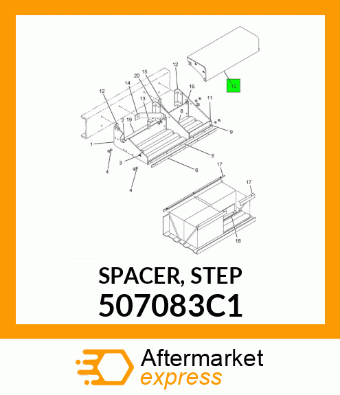 SPACER, STEP 507083C1