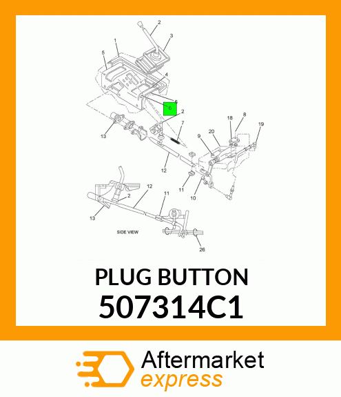 PLUG BUTTON 507314C1