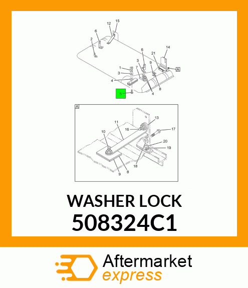 WASHER LOCK 508324C1