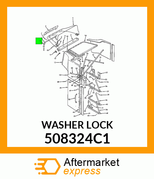 WASHER LOCK 508324C1