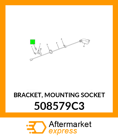 BRACKET, MOUNTING SOCKET 508579C3