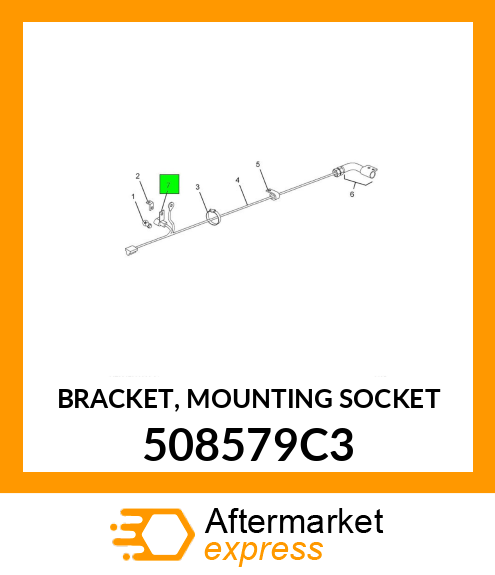 BRACKET, MOUNTING SOCKET 508579C3