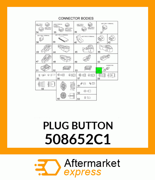 PLUG BUTTON 508652C1