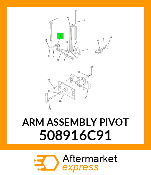 ARM ASSEMBLY PIVOT 508916C91