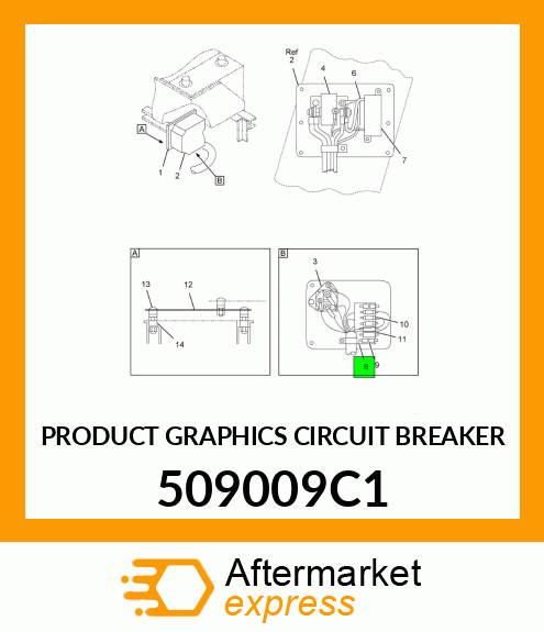 PRODUCT GRAPHICS CIRCUIT BREAKER 509009C1