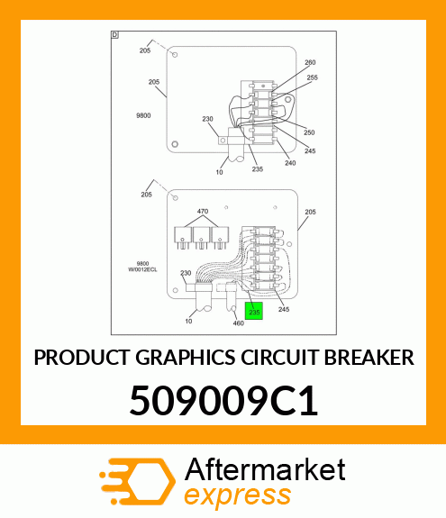 PRODUCT GRAPHICS CIRCUIT BREAKER 509009C1