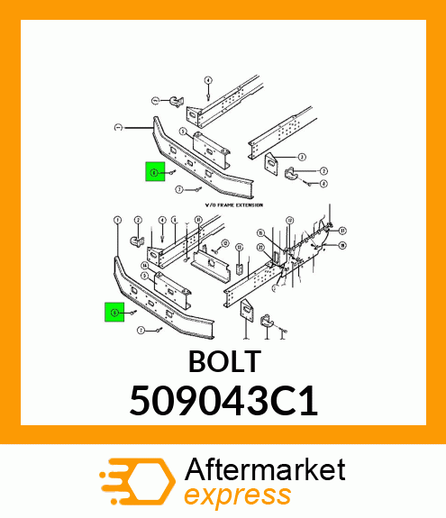 BOLT 509043C1