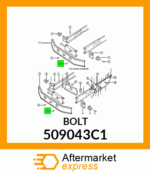 BOLT 509043C1