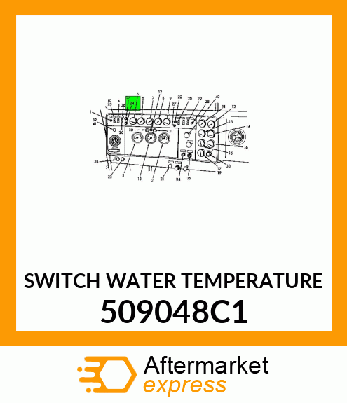 SWITCH WATER TEMPERATURE 509048C1