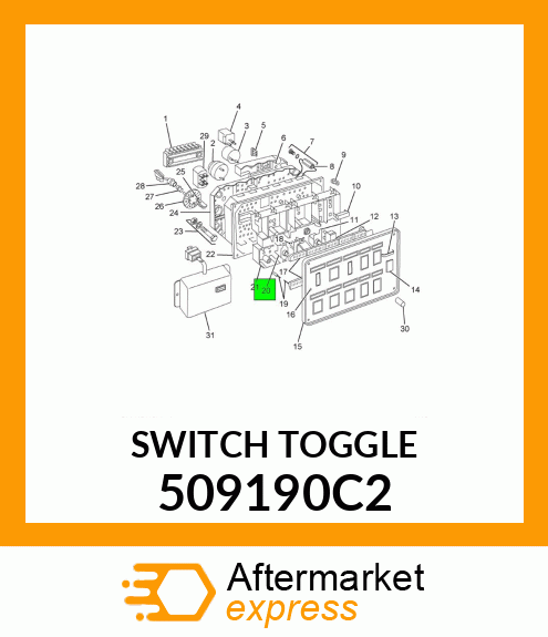 SWITCH TOGGLE 509190C2