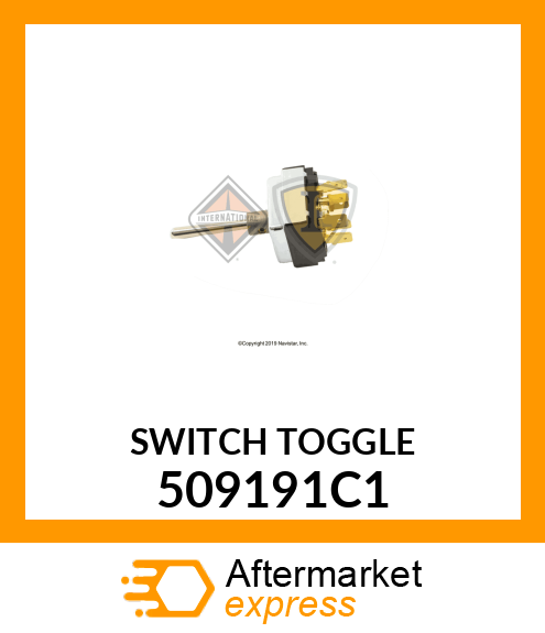 SWITCH TOGGLE 509191C1