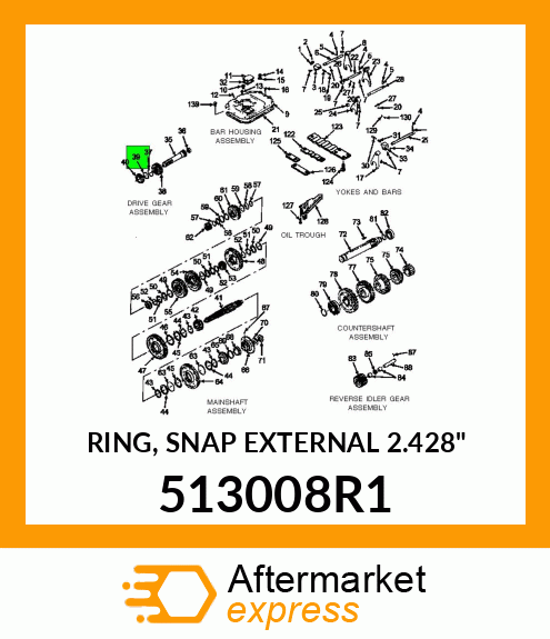 RING, SNAP EXTERNAL 2.428" 513008R1