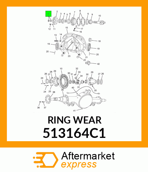 RING WEAR 513164C1