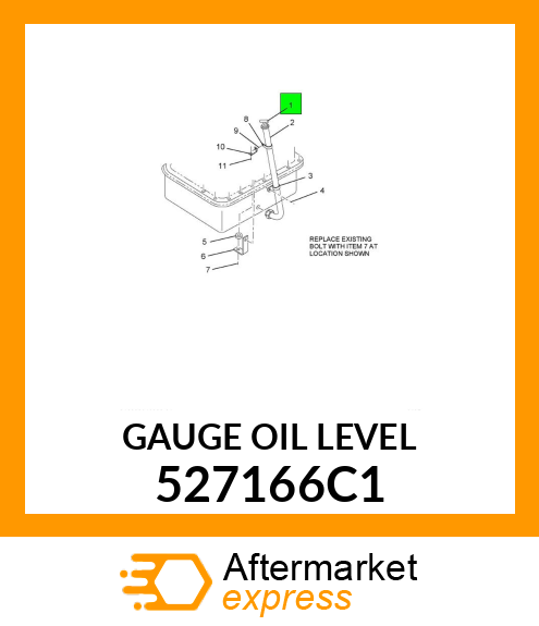 GAUGE OIL LEVEL 527166C1