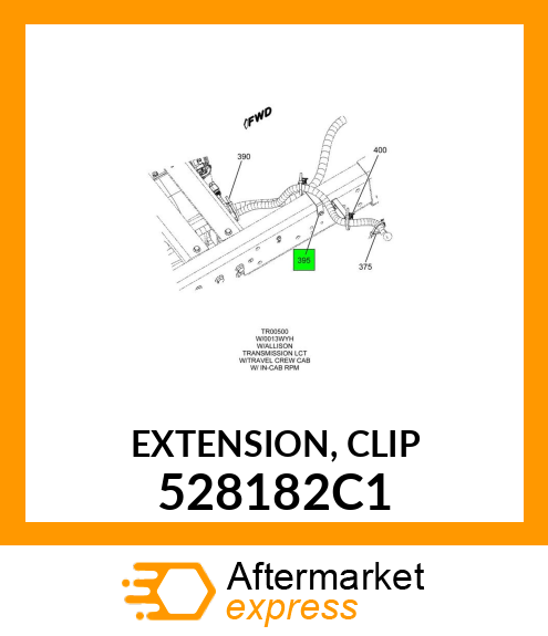 EXTENSION, CLIP 528182C1