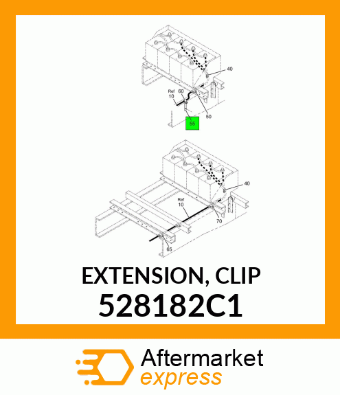 EXTENSION, CLIP 528182C1