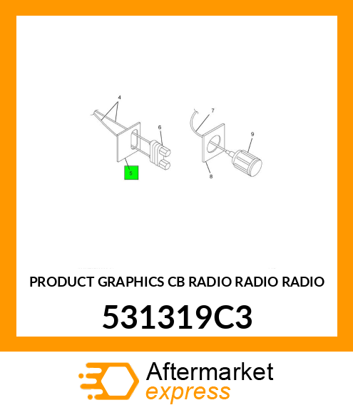 PRODUCT GRAPHICS CB RADIO RADIO RADIO 531319C3