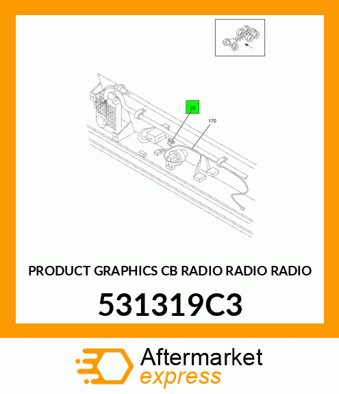 PRODUCT GRAPHICS CB RADIO RADIO RADIO 531319C3